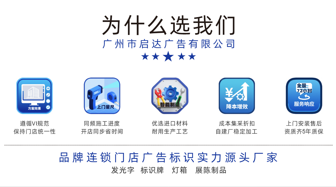 定制發光字廠家哪家產品質量好？