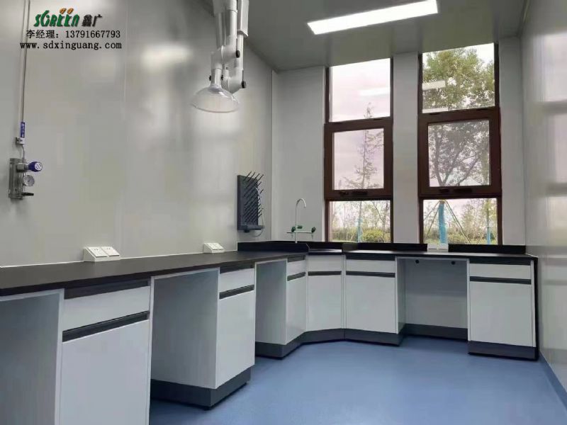 南京宜明細(xì)胞生物科技有限公司新全鋼實(shí)驗(yàn)臺配色安裝效果